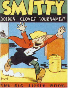 SMITTY GOLDEN GLOVES TOURNAMENT  (Whitman Big Little Book  745, 1934)