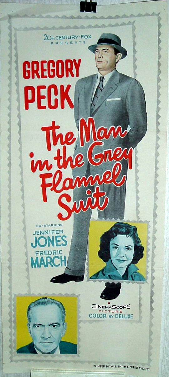 THE MAN IN THE GREY FLANNEL SUIT   Original Australian Daybill   (20th Century Fox, 1956)