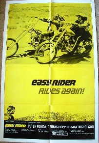 EASY RIDER   Re-Release American One Sheet   (Columbia, 1972)