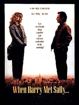 WHEN HARRY MET SALLY   Original American One Sheet   (Castle Rock, 1989)