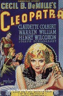 CLEOPATRA   Original American One Sheet Style B   (Paramount, 1934)